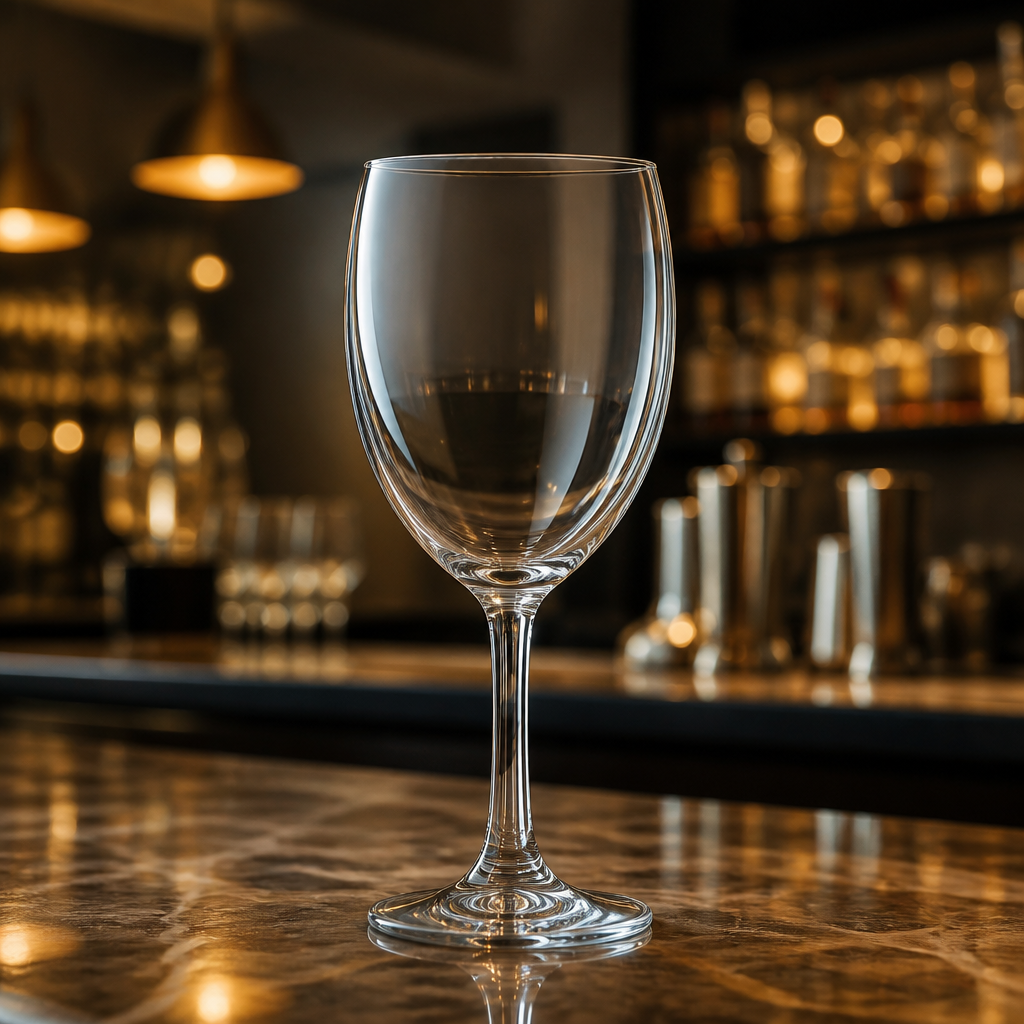 Commercial Wine Glasses 350ml - 48 Pack Clear Glass