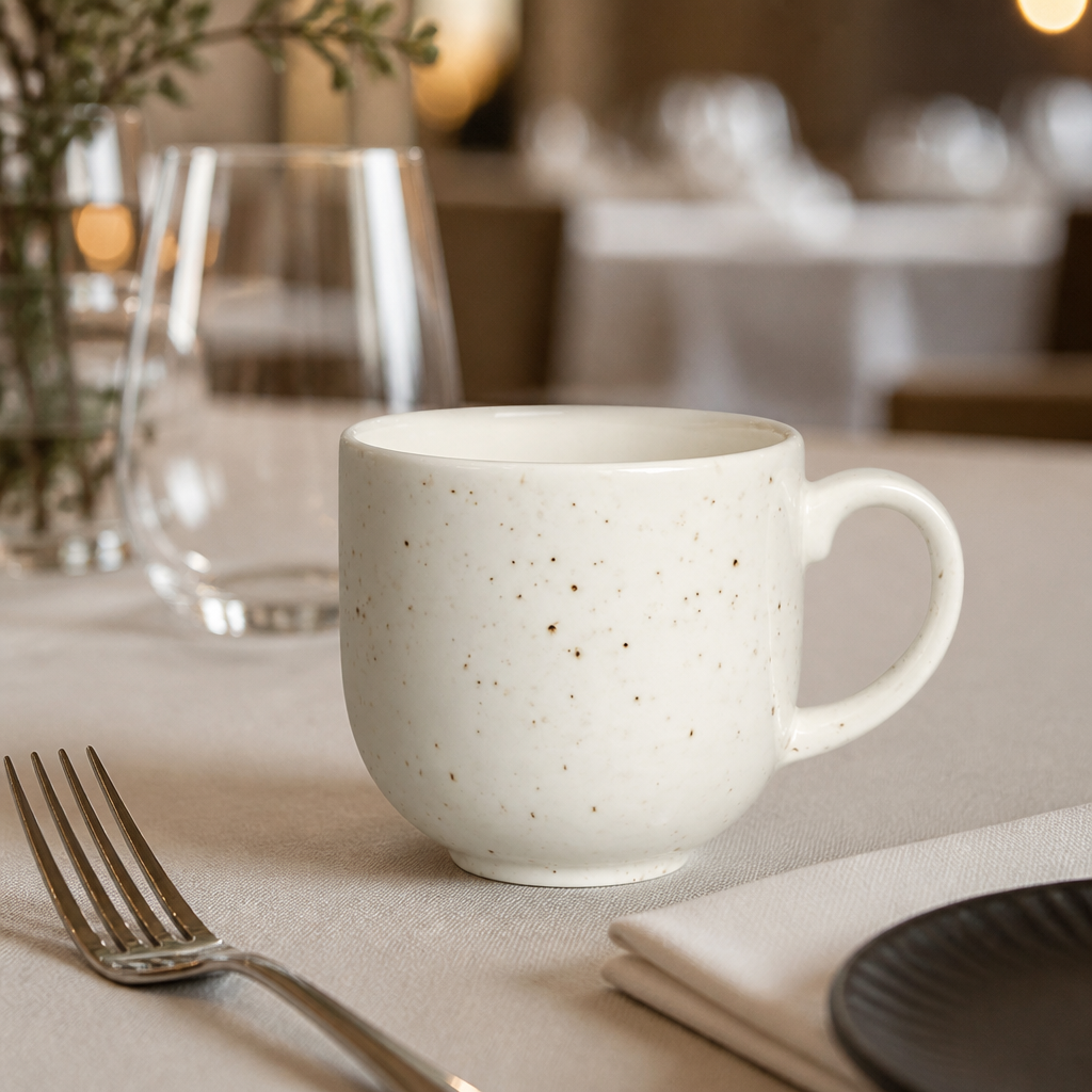 Commercial 338ml Pepper Mugs - 12 Pack Tableware Set