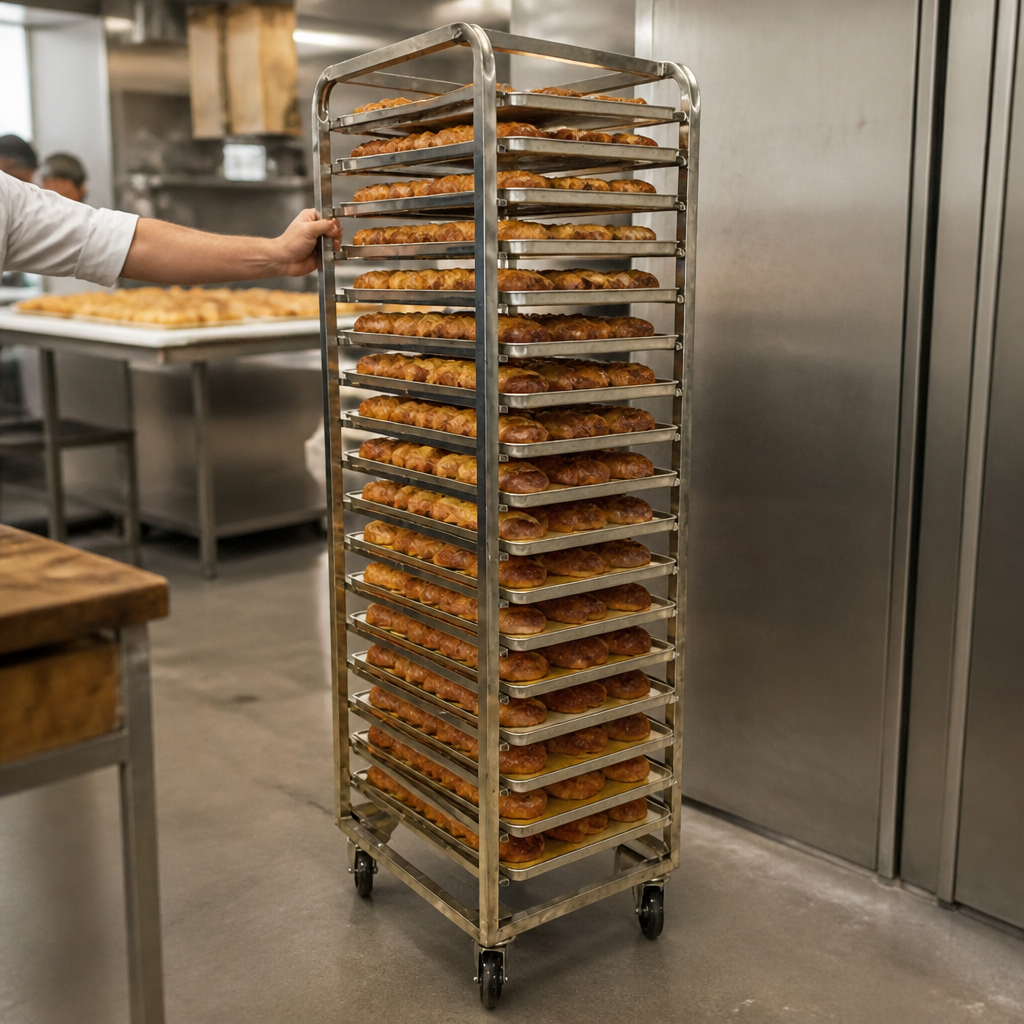 Commercial 18 Tray Rack for Static Rack Convection Oven