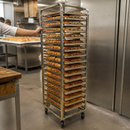 Commercial 18 Tray Rack for Static Rack Convection Oven