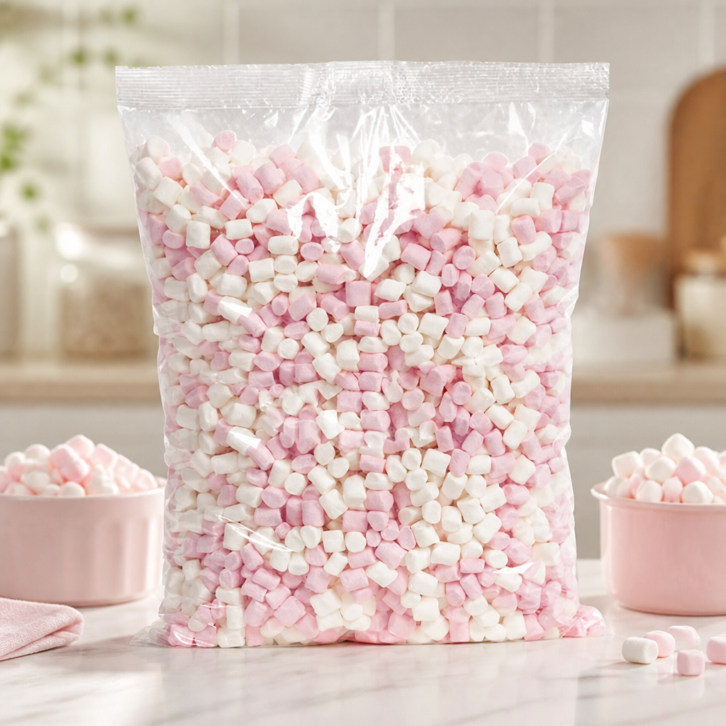 Halal Mini Marshmallows 1kg - Commercial Drink Toppings