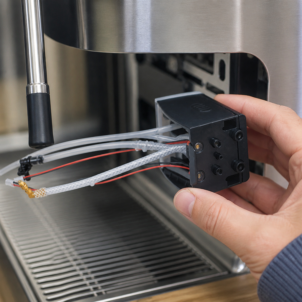 Commercial Coffee Machine Outlet Cover Assembly Replacement