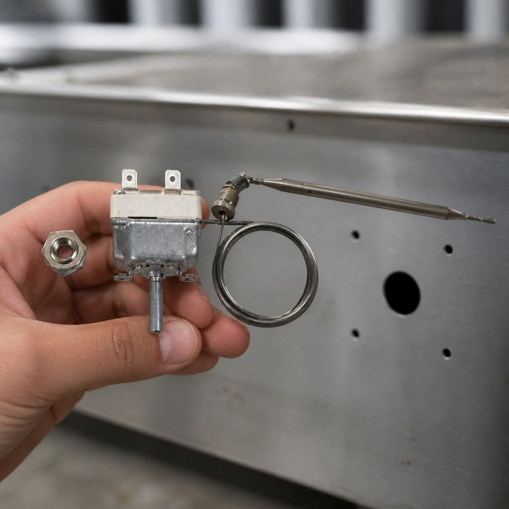 Commercial Fryer Thermostat Replacement 96°C +/- 7K