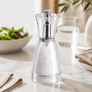 Acrylic Salt Mill 125mm Clear Commercial Kitchen Essential