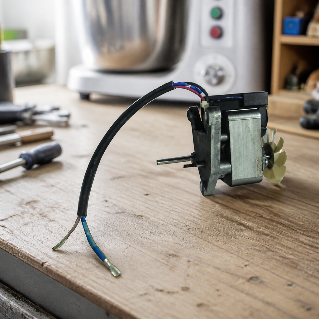 Replacement paddle motor for commercial ice cream maker