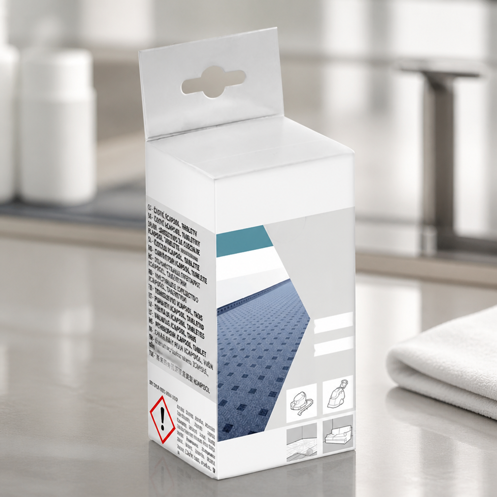 Commercial Carpet Cleaner Tablets for Textile Floor Coverings