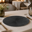 Commercial Black Chefs Plates 347x173mm Set of 6