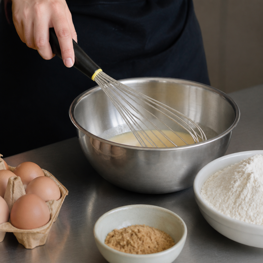Commercial 500mm heat-resistant whisk for mixing and beating