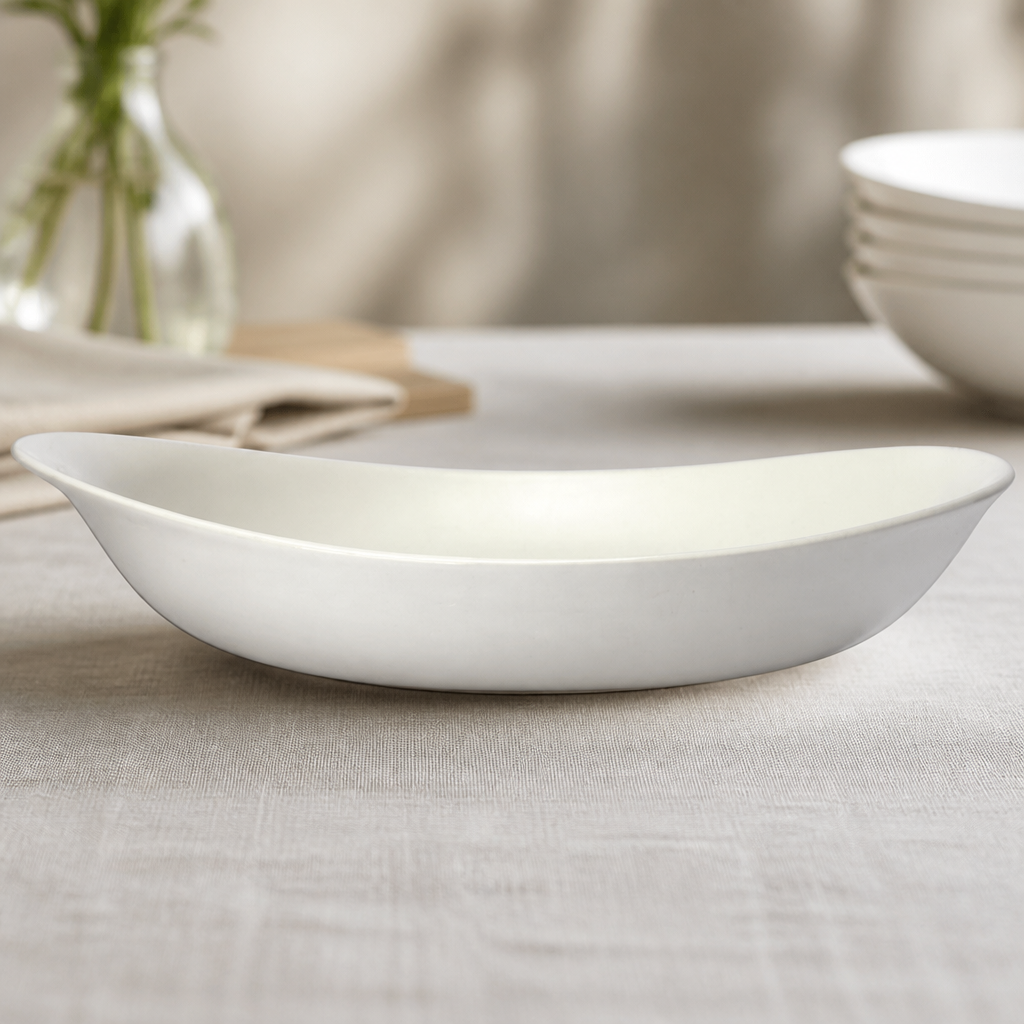 Commercial 280mm Porcelain Bowls - 12 Pack Casual Dining