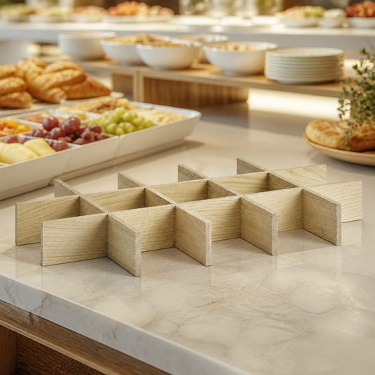 Commercial Wooden Insert For GN 1/1 Box 505x300x60mm