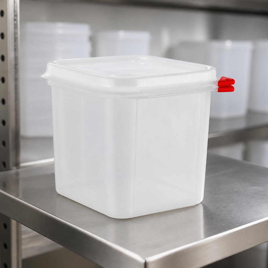 Commercial 1/6 Gastronorm Food Storage Containers 2.6Ltr Pack