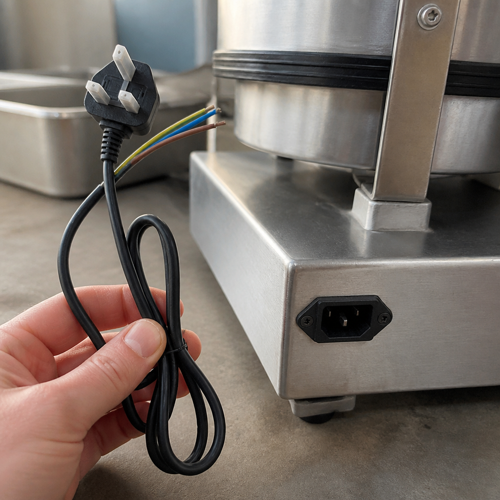 Power cord for waffle makers, essential replacement part