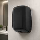 Commercial Hand Dryer with HEPA Filter Black 330mm Height
