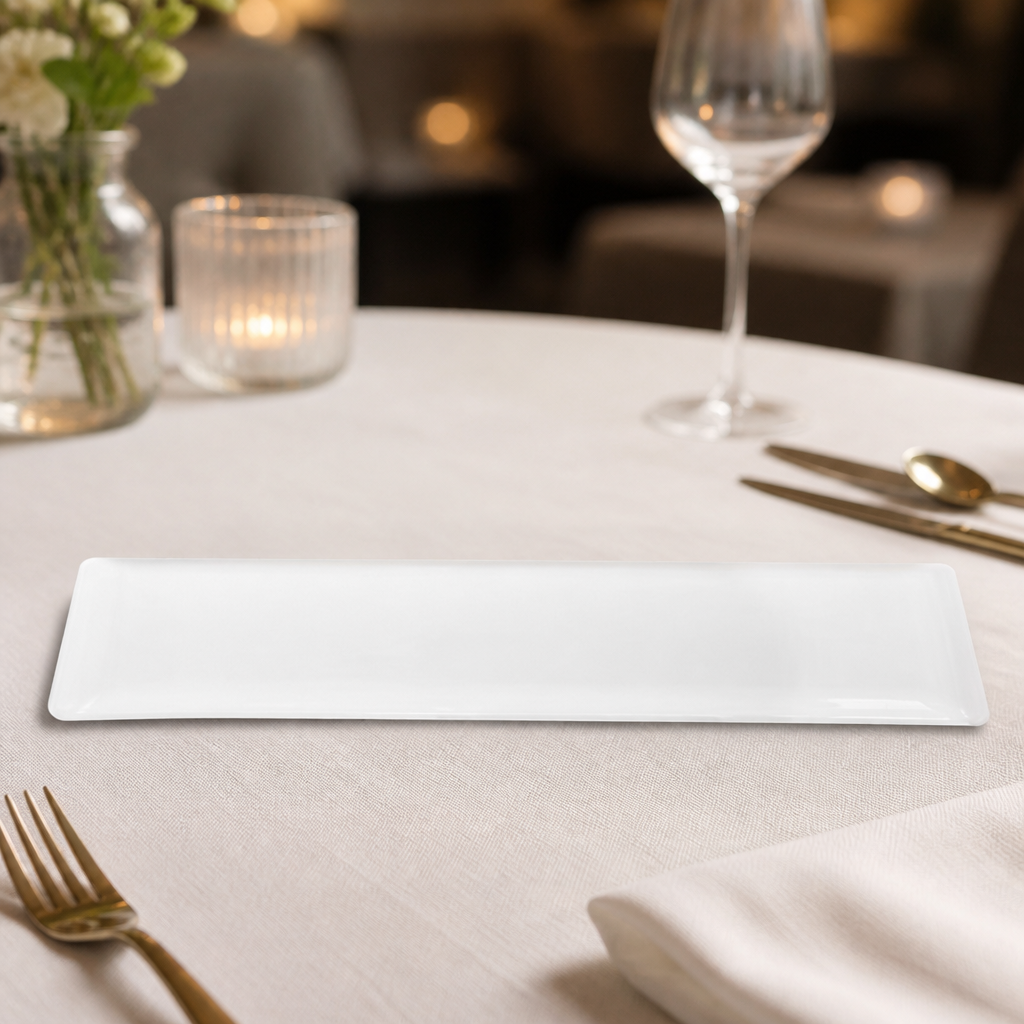 Commercial Trays 460x100mm Porcelain 4 Pack