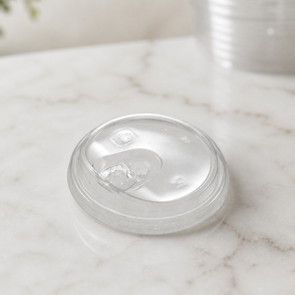 Commercial Strawless Cold Cup Lids 1000 Pack Recyclable