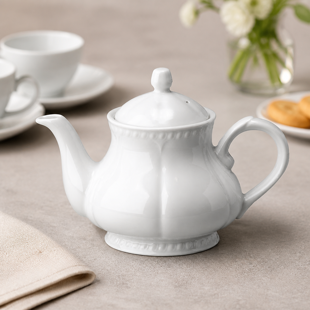 Commercial 600ml Teapots - Set of 4 for Catering