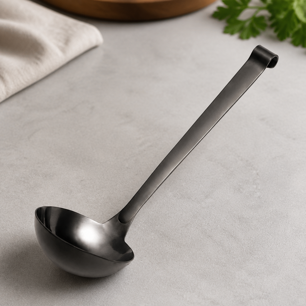 Commercial Black Soup Ladles 265mm Pack of 10