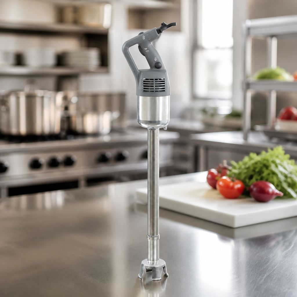 750W Commercial Stick Blender for 200 Litres Capacity
