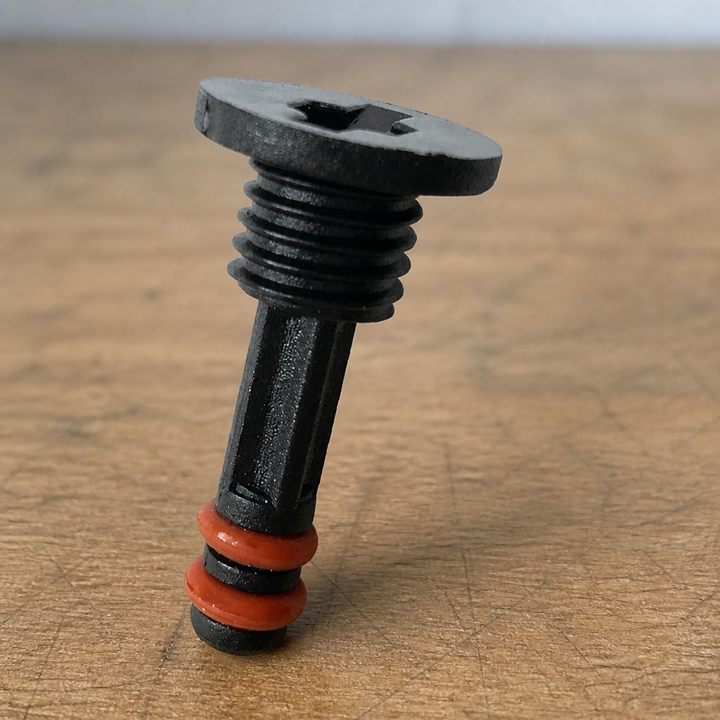 Commercial hot chocolate machine drainage plug