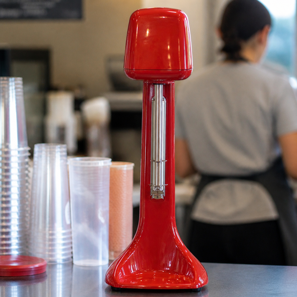 Commercial Milkshake Maker with Stainless Steel Beater