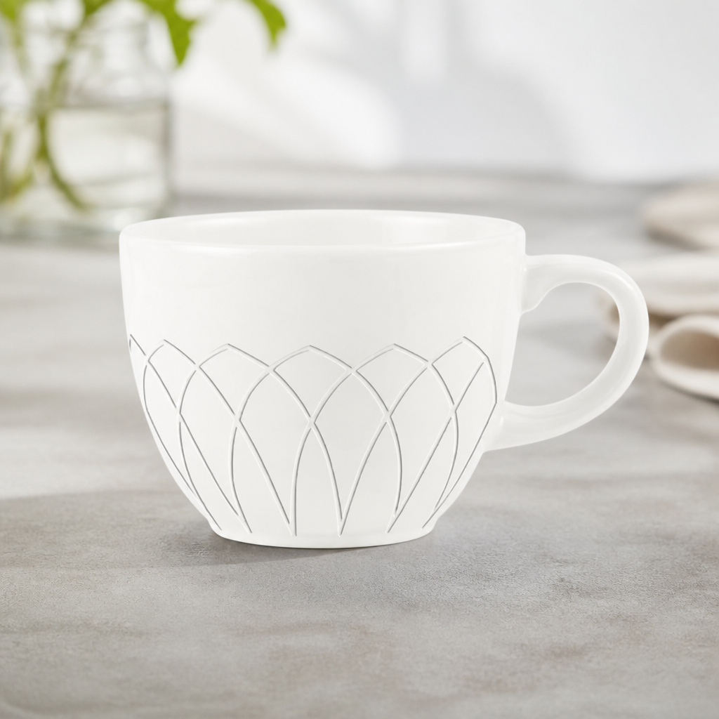 206ml Commercial Fine China Tea Cups 24 Pack Collection