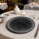 Commercial Coupe Plates Black 288mm - 12 Pack