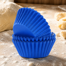 Commercial Blue Cupcake Cases 75mm - 60 Pack