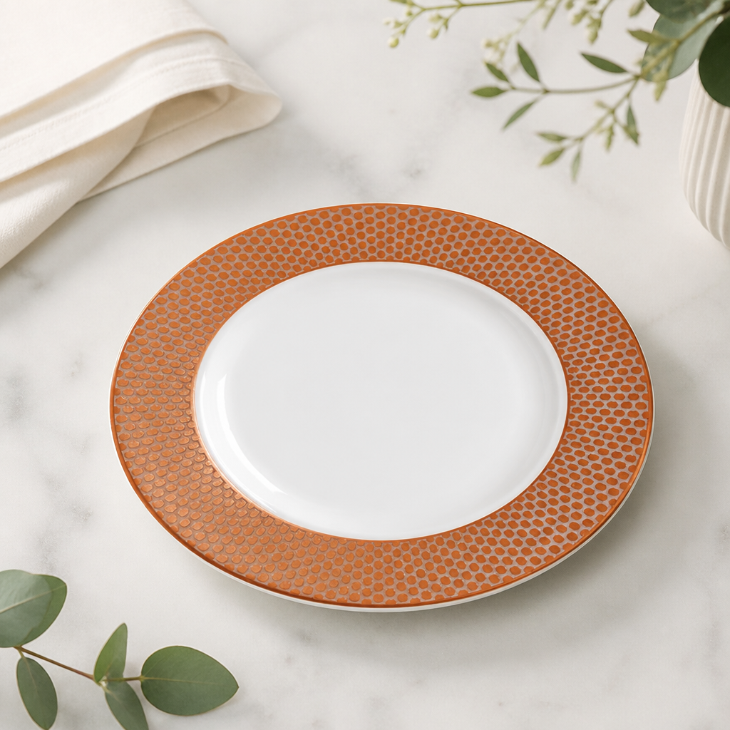 Commercial Bone China Plates 168mm - 12 Pack