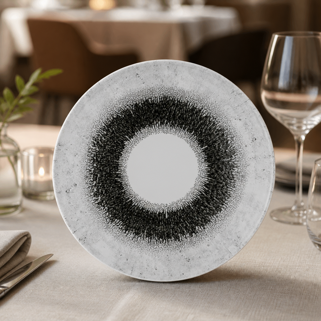 Commercial Coupe Bowls 247mm Quartz Black 12 Pack
