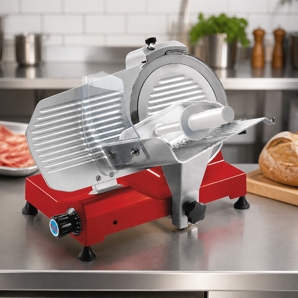 Commercial Meat Slicer 250mm Blade Capacity for Precision Cutting