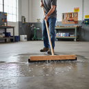 Premium 18" Wooden Floor Squeegee - Heavy Duty Cleaning Tool for Smooth Surfaces