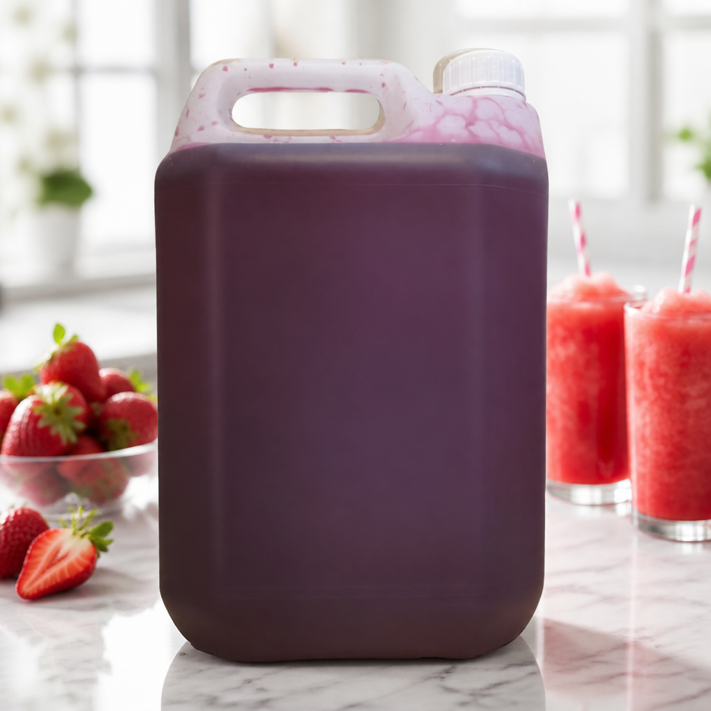 5L Commercial Strawberry Daiquiri Slush Mix for Cocktails