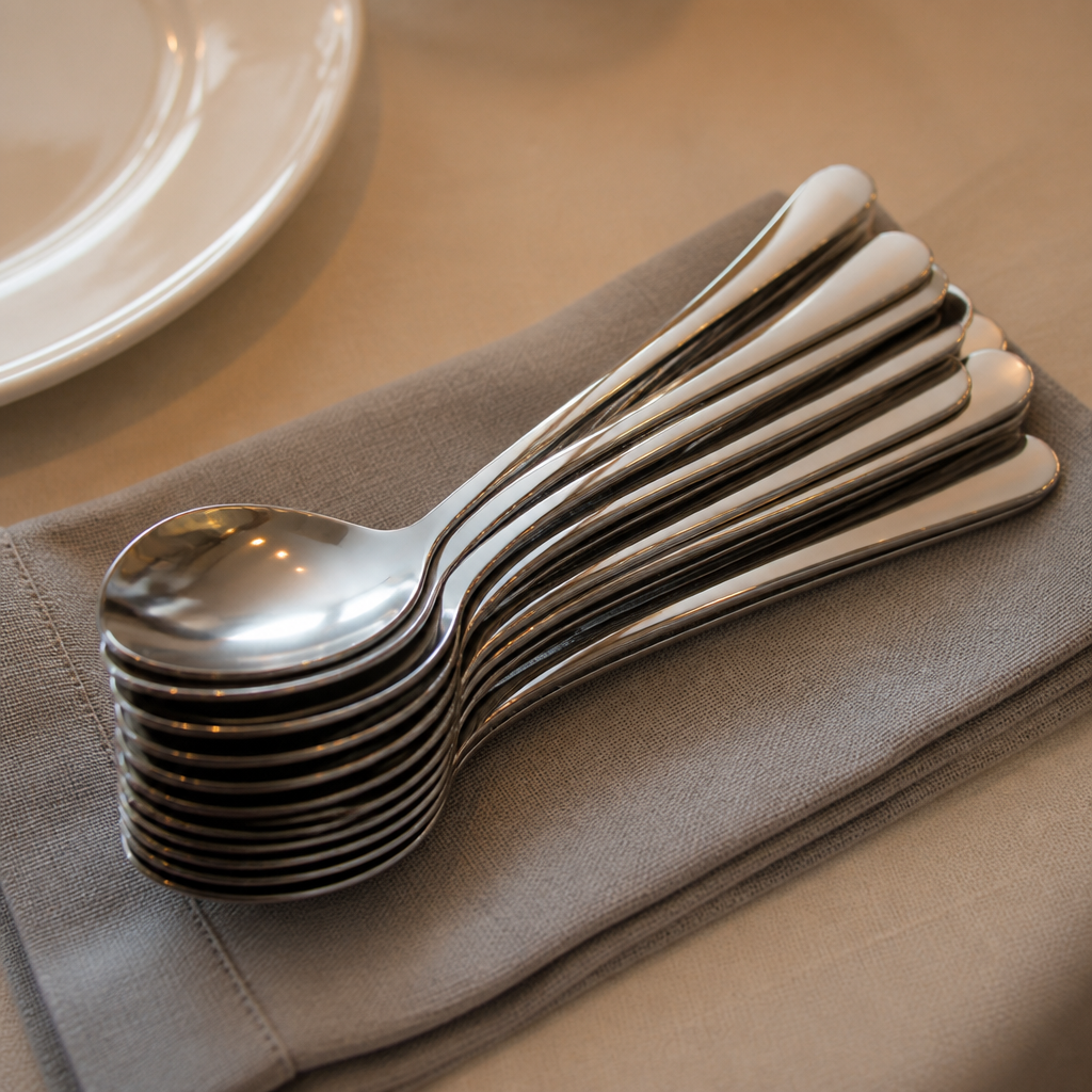Commercial Coffee Spoon Set 12 Pack 18/10 Stainless Steel