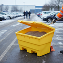Professional Heavy Duty Grit Bin 790x500x755mm - 6 Cubic Feet Capacity for Safe Storage