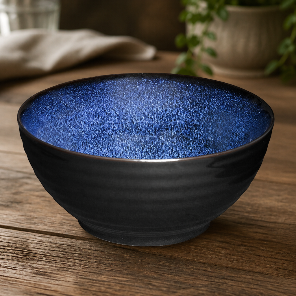 Commercial Stoneware Footed Bowls 55½oz 205mm Diameter 4 Pack