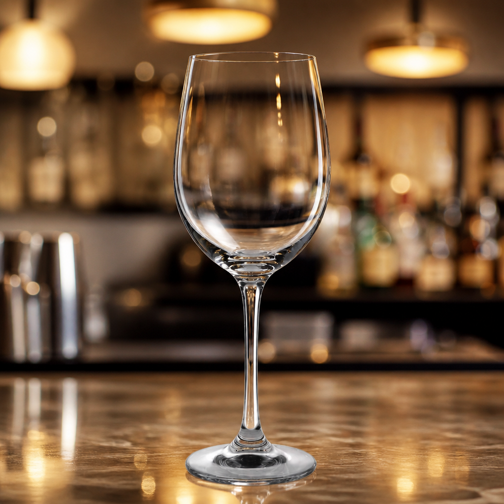 320ml Crystal Wine Glasses - 6 Pack Commercial Use