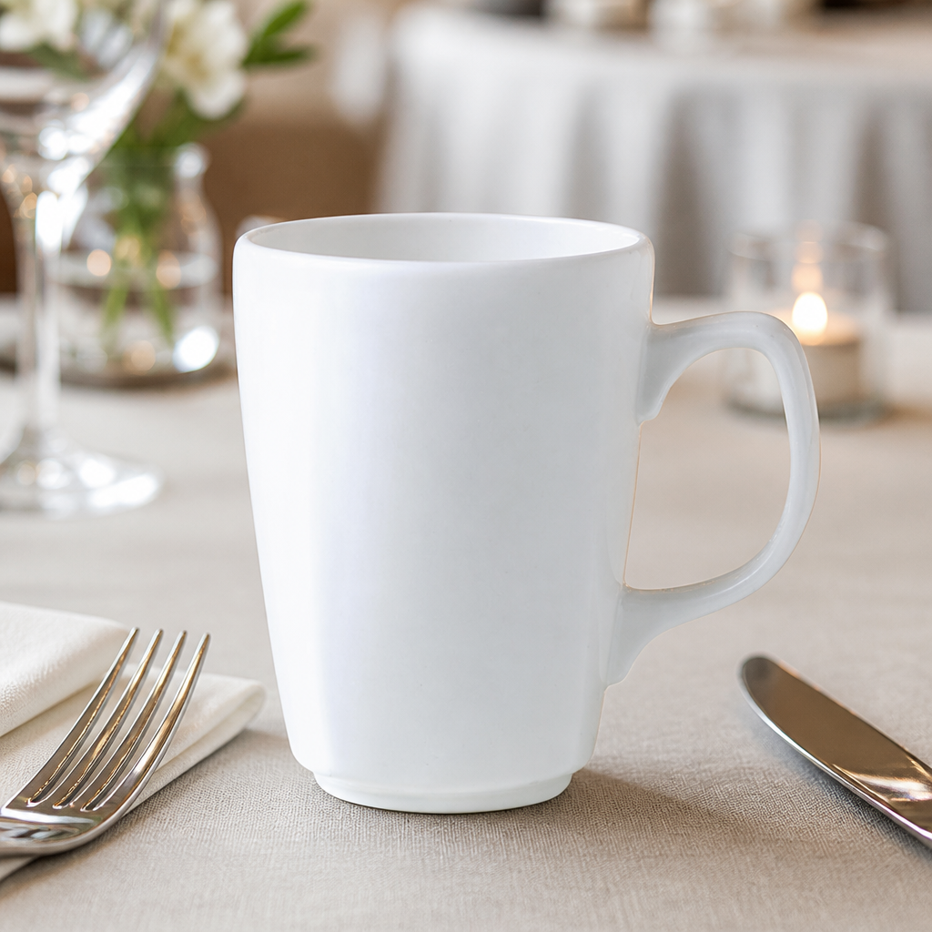 Commercial 237ml mugs - 36 pack durable crockery