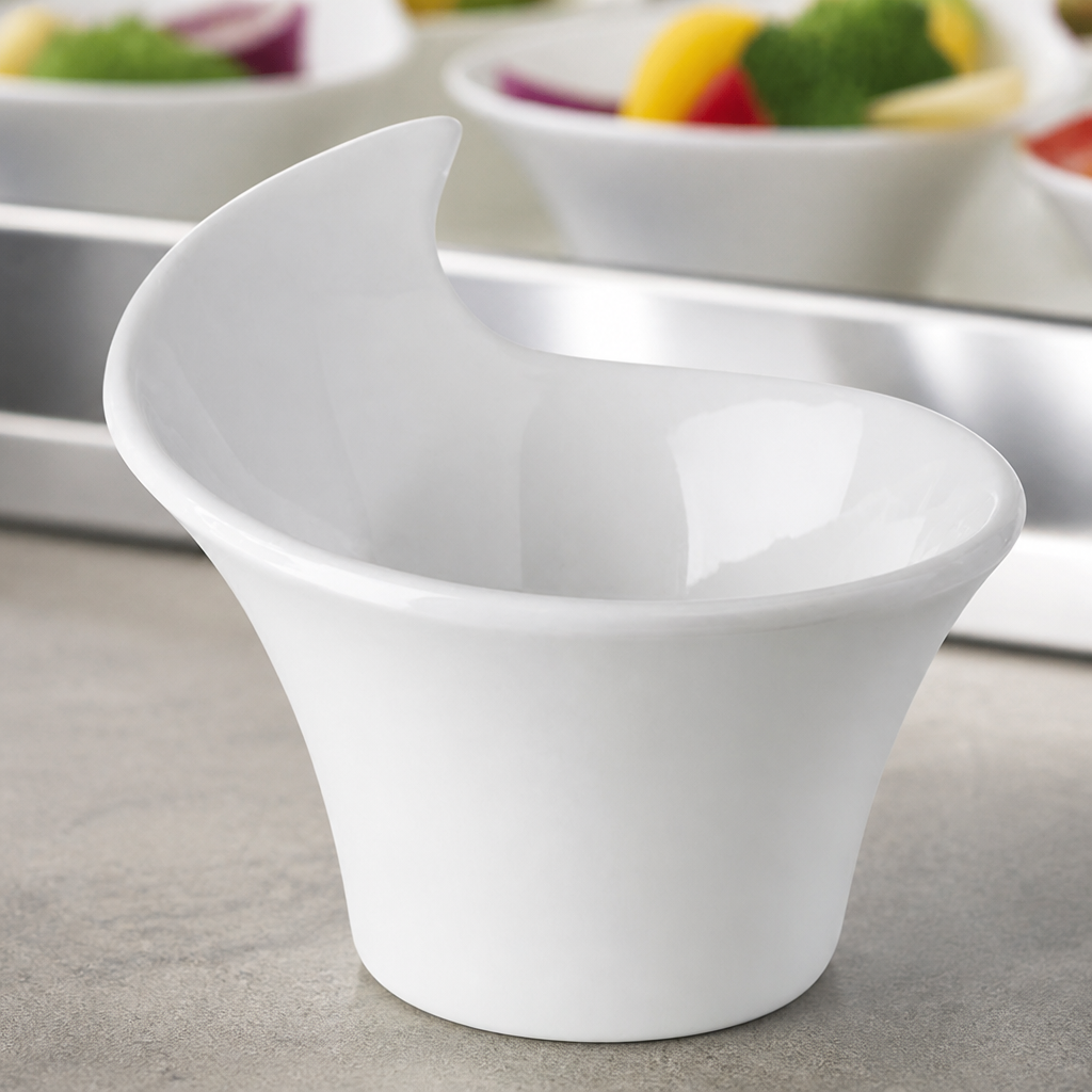 Commercial Recycled Plastic Bowl 70ml Serving