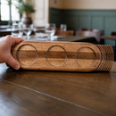 Large Wooden Serving Boards 480mm - 4 Pack Commercial Trivets