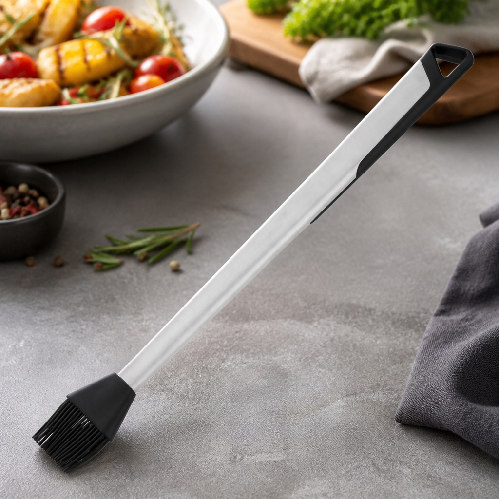 Commercial Silicone BBQ Basting Brush 456x63mm