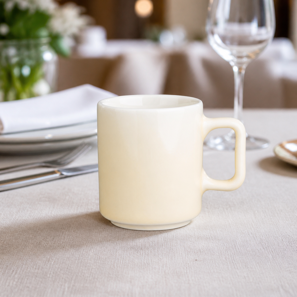 Commercial Fondant Cups 100ml Porcelain 6 Pack