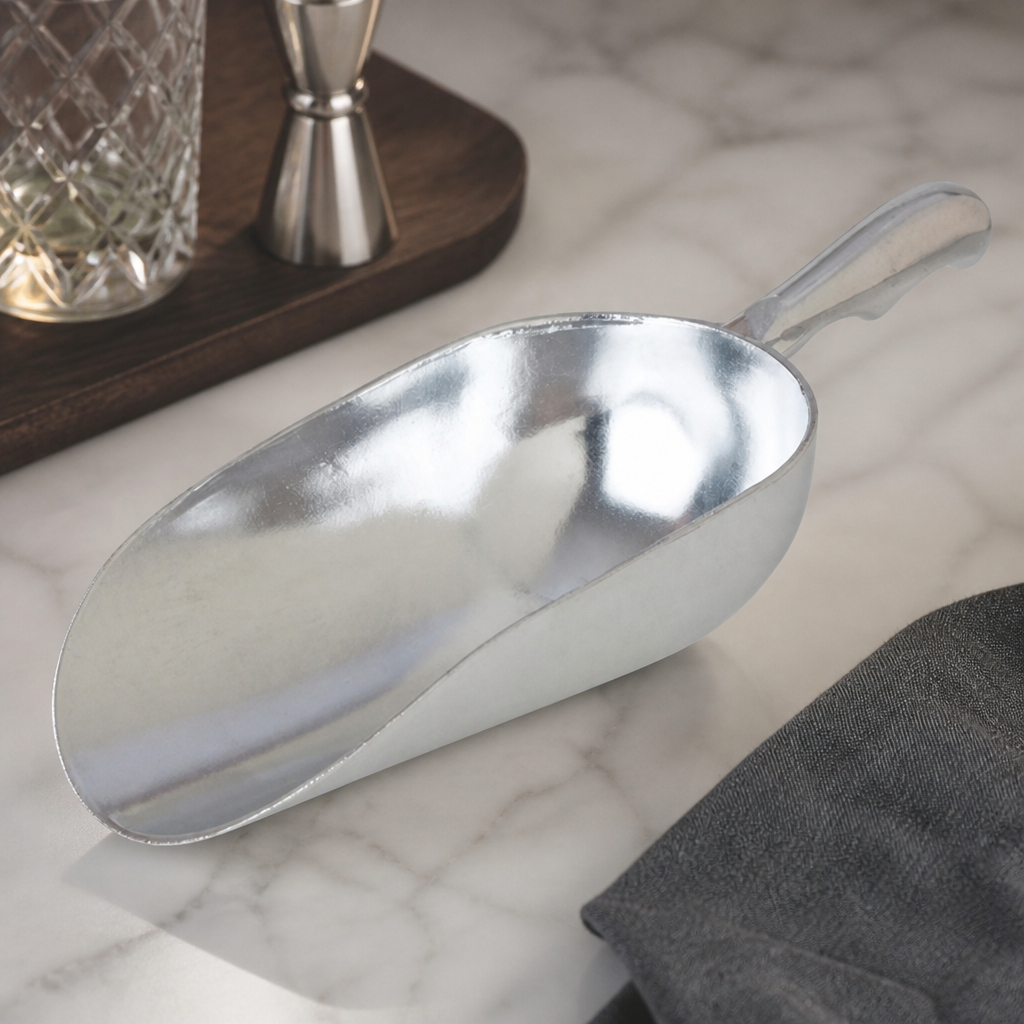 24oz Commercial Aluminium Ice Scoop for Bars and Catering