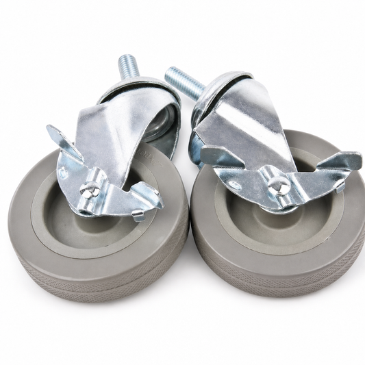 Commercial castors for catering equipment - 2 pack