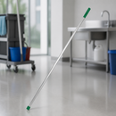Commercial Colour Coded Interchangeable Handle Green 1370mm