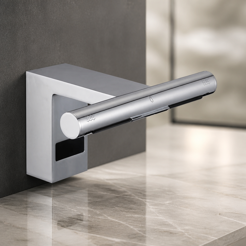 Commercial Hand Dryer 700W-1200W Deck Mounted Chrome Finish