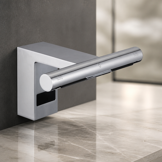 Commercial Hand Dryer 700W-1200W Deck Mounted Chrome Finish