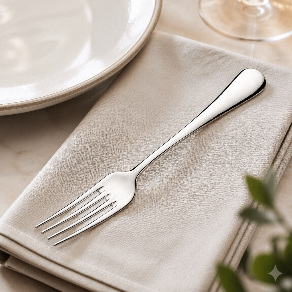 Commercial Table Forks 12 Pack 196mm Stainless Steel Silver
