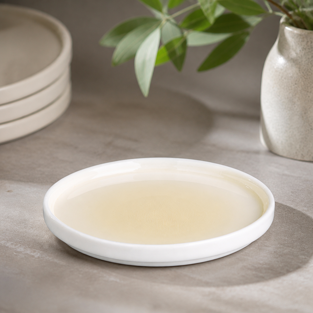 Commercial Fondant Plates Lemon 156mm - 6 Pack