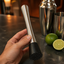 Stainless Steel Cocktail Muddler 210mm Durable Bar Utensil