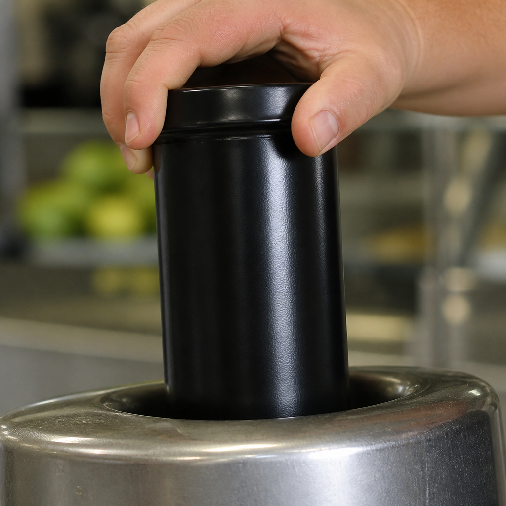 Commercial juicer pusher replacement part